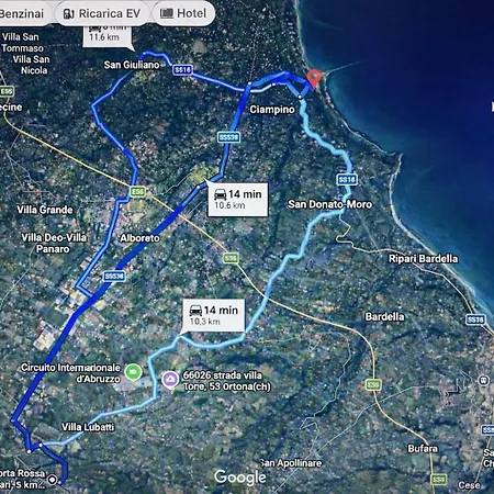 Casa A Ortona Con 2 Camere, Parcheggio E Mare A 10 Min Dom wakacyjny *