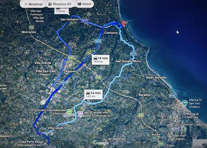 Casa A Ortona Con 2 Camere, Parcheggio E Mare A 10 Min Дом отдыха *